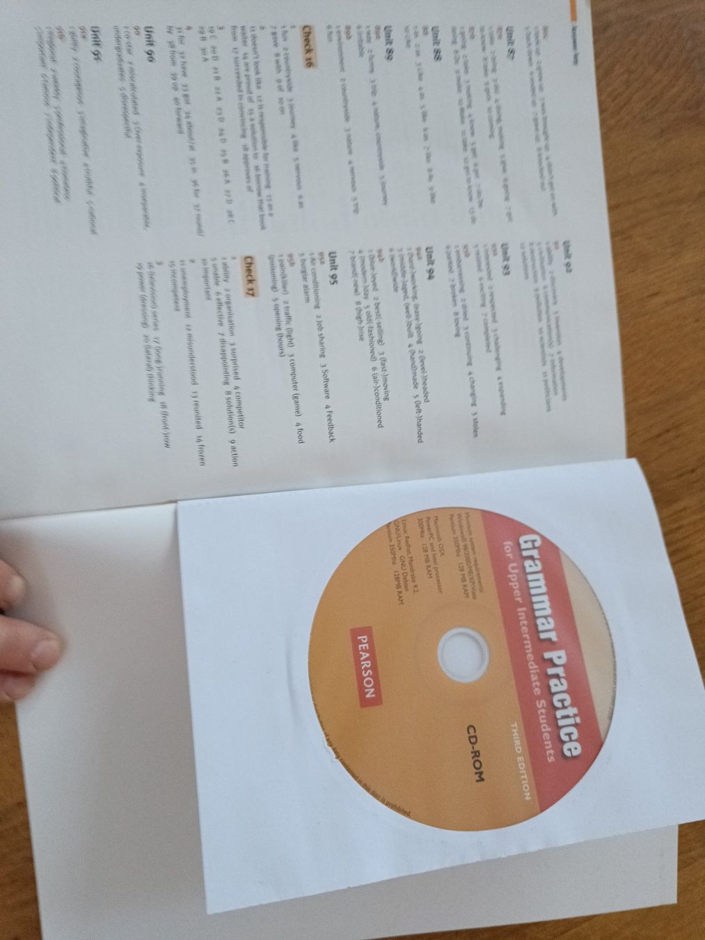 Libri: Grammar Practice - Upper Intermediate mit CDROM – Usato da Münsingen venduto da inc_nyh8 1