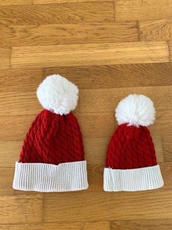 Weihnachtshut Erwachsene + Baby