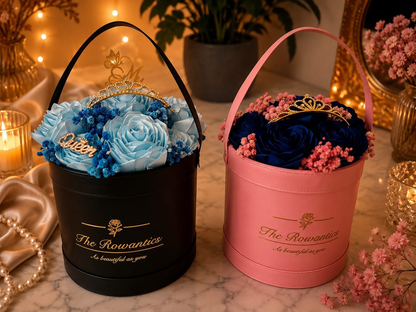 Sonstige Dekorationen & Accessoires: Rosenbox mit Krone - Einzigartiges Geschenk für Sie! – Neu und originalverpackt aus Walde AG von traxx02 2