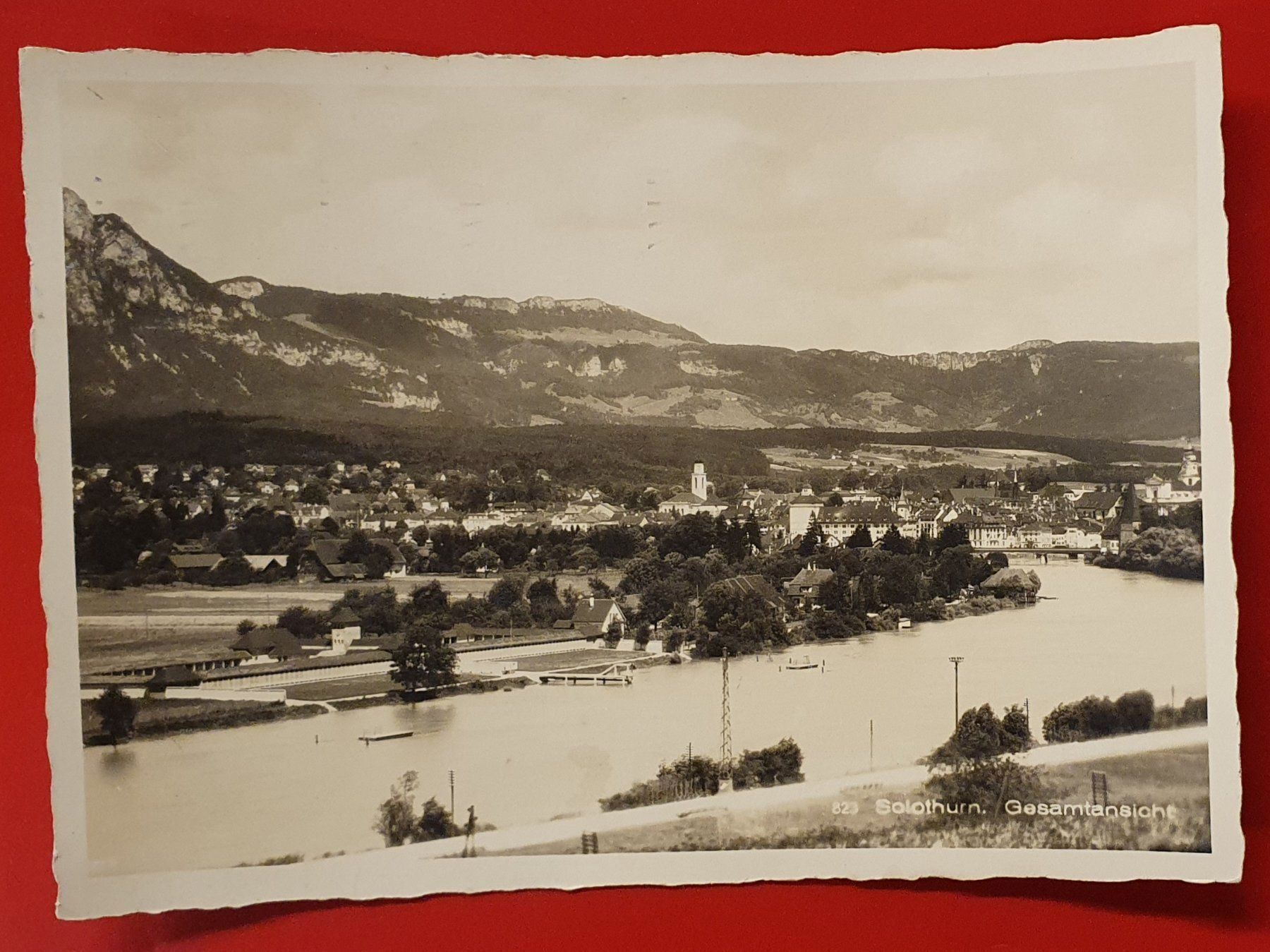 Cartoline postali: Solothurn 1936 - Gesammtansicht – Usato da Kreuzlingen venduto da Rschweiz1
