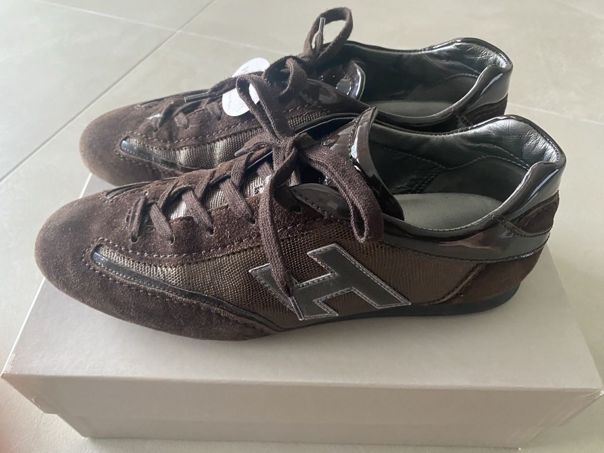 Hogan Scarpe da donna: Hogan sneakers modello Olympia tg.38 – Usato da Mendrisio venduto da SGR85 1