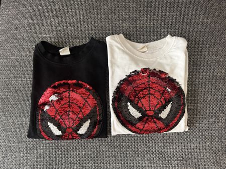 Spider-Man / Captain America Long Sleeve T-Shirt, size 116