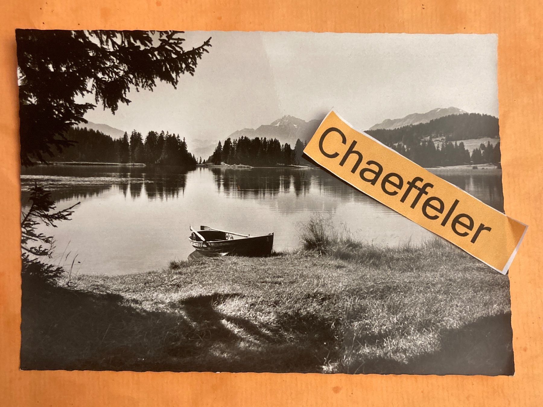 Ansichtskarten: Lenzerheide-Valbella, Heidsee – Gebraucht aus Zürich von Chaeffeler