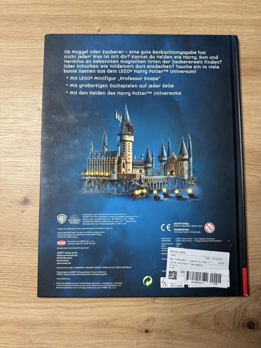 Libri: LEGO Harry Potter: Das magische Suchbuch – Usato da Biberist venduto da etesummer 1