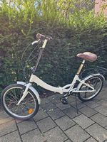 Klappfahrrad Citybike weiss, guter Zustand, sofort fahrbe...