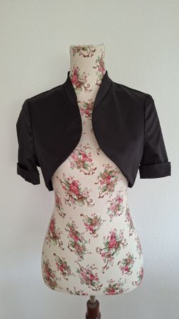 Bolero Vera Mont schwarz kurzarm 