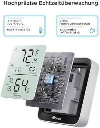 Autres articles pour la maison: Bluetooth Thermometer Hygrometer Innen LCD Digital Alarm – Neuf avec emballage d'origine à Hundwil par Mr.Wong 4