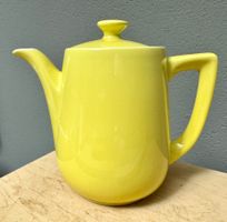 Alter Kaffeekrug Krug 1 Liter GELB von Rössler vintage
