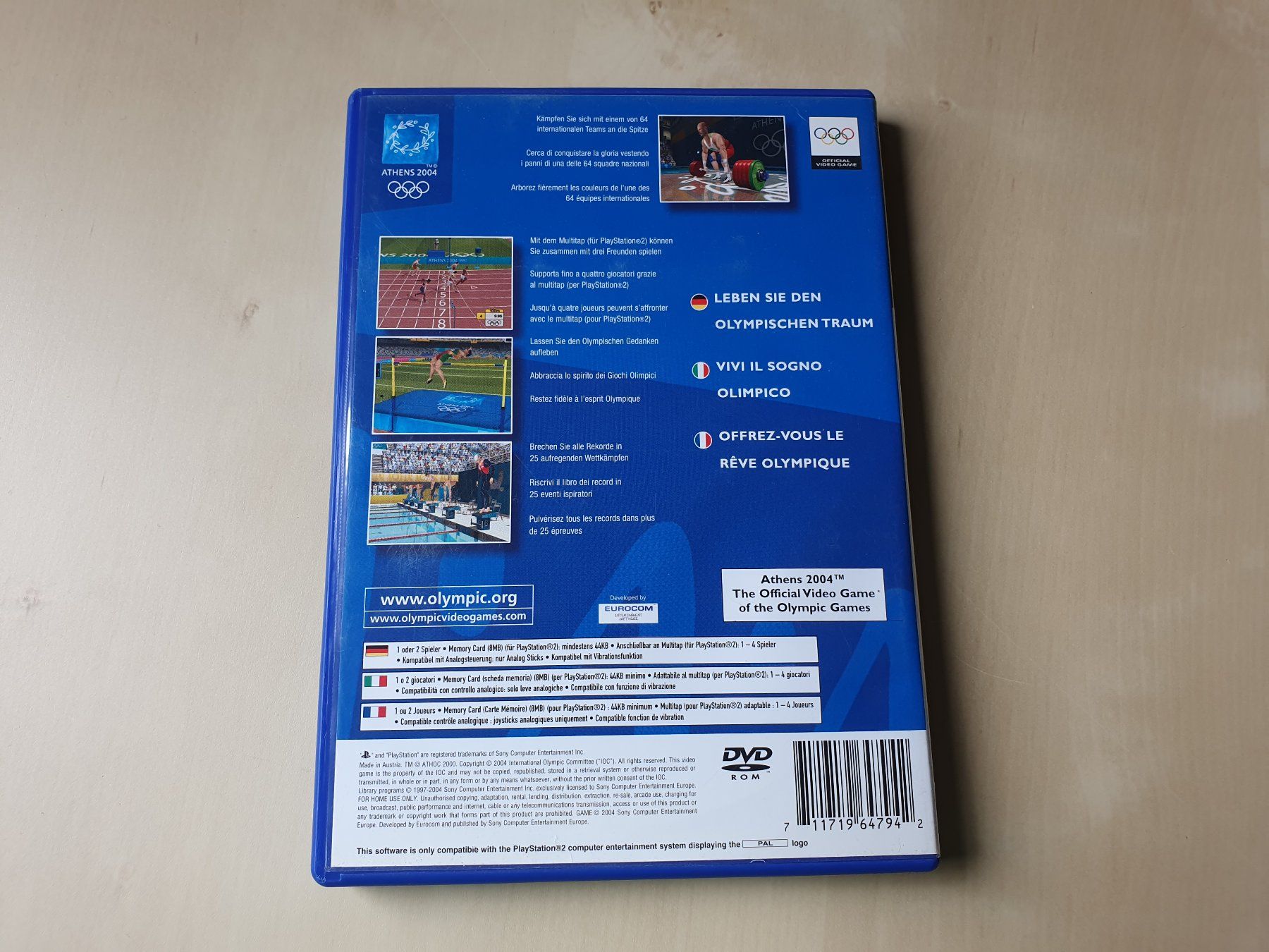 Sony Giochi: Athens 2004 – Usato da Stansstad venduto da collectorsshop 1