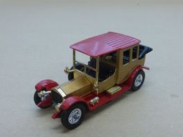 Matchbox Rolls-Royce Y-7 rot gold gebraucht
