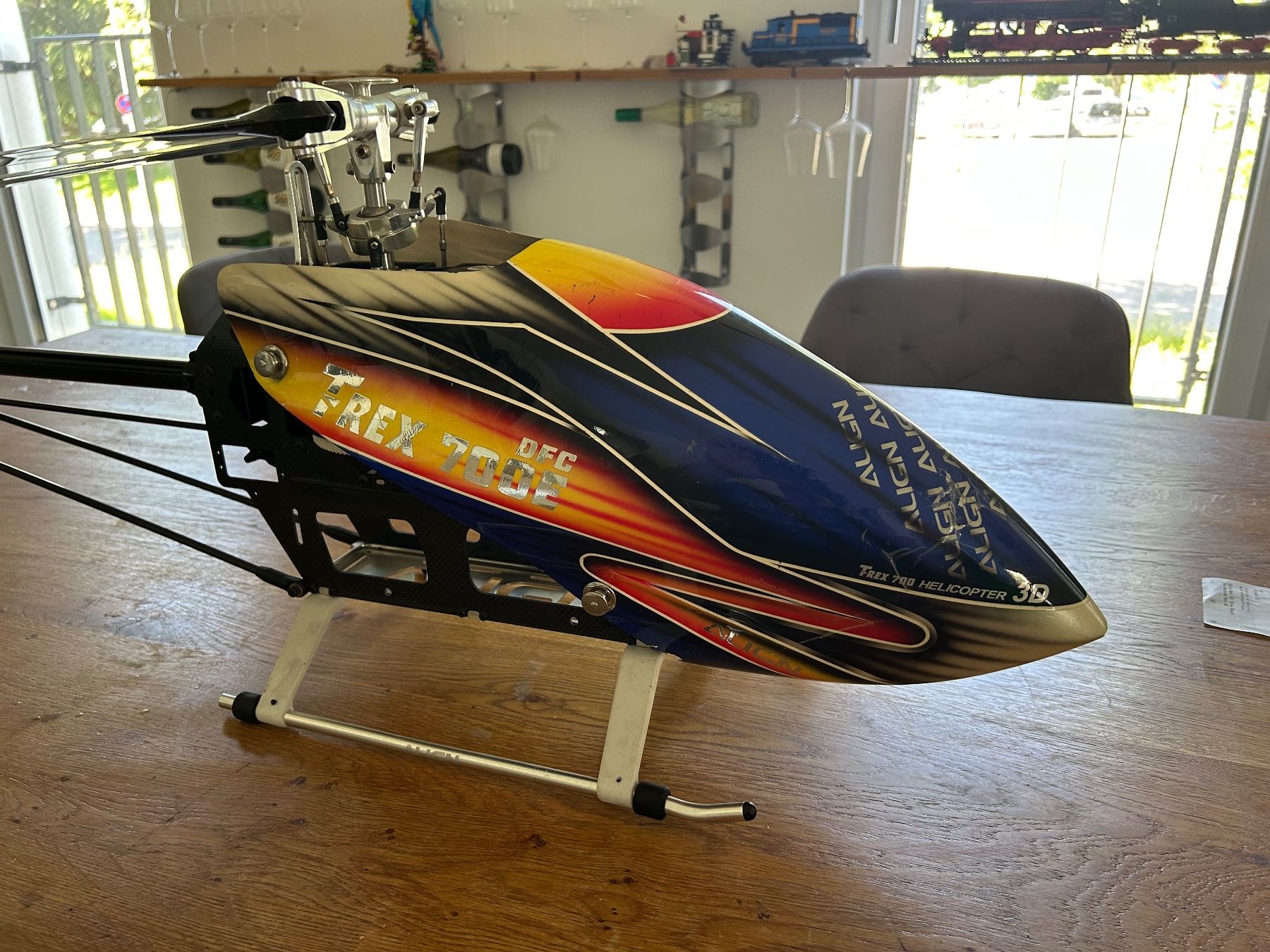 Align Modellismo RC: Trex 700e dfc Align komplett flugfertig Flb Bavaria – Usato da Dättwil AG venduto da Egrace 7
