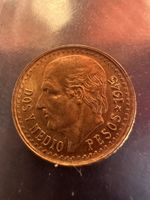 Mexikanische Goldmünze 21/2 Pesos 1945