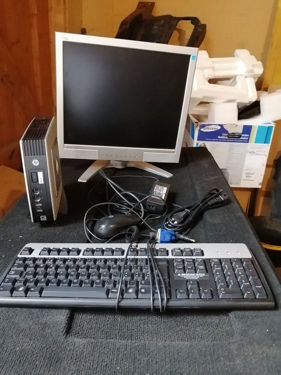 mini pc Set mit tft Bildschirm (Gebraucht) in wila für CHF 59 – mit ...