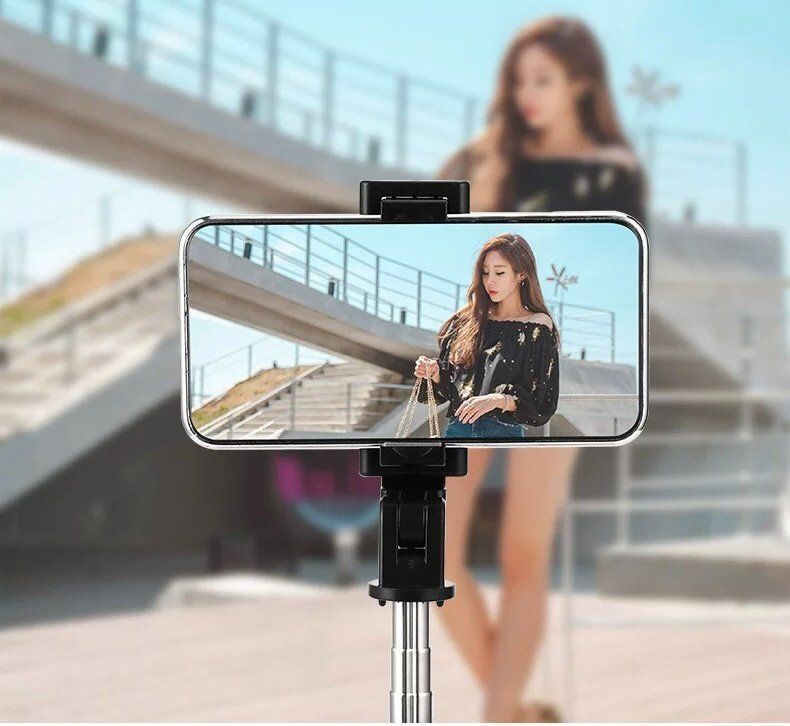 Stative & Köpfe: Pêche selfie stick tiktok avec trépied télécommande 160cm – Neu und originalverpackt aus Morges von All4nature 1