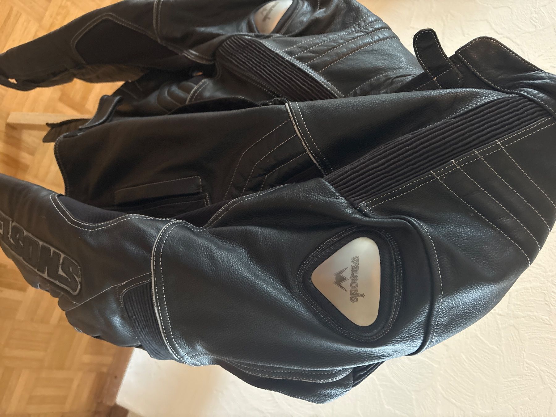 Giacche: Weisons Motorradjacke, Leder, Schwarz – Usato da Egg b. Zürich venduto da Dado77 2