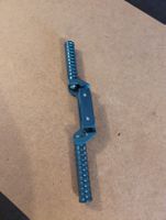 Kart Fussrasten Set blau guter Zustand