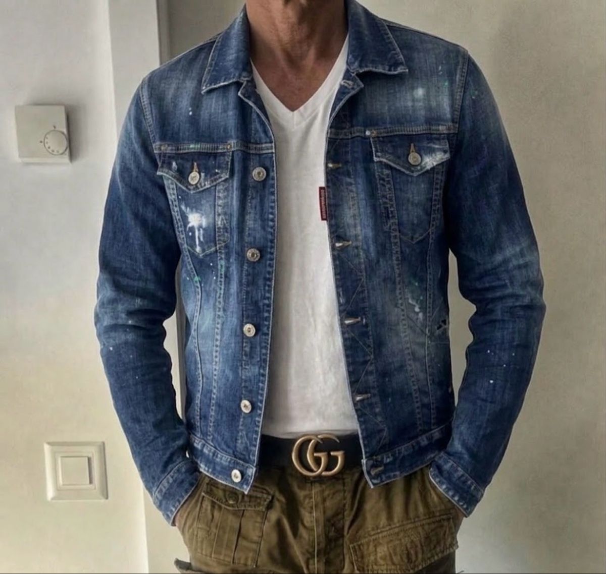 Dsquared2 Giacche: Dsquared2 giacca jeans uomo L – Usato da Mendrisio venduto da fly_9wzx 1
