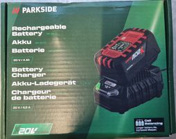 Parkside Akku 20V/4Ah + Charger Fabrikneu in OVP
