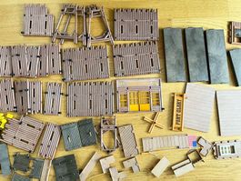 Playmobil Western Buildings Spare Parts Fort and Farm House