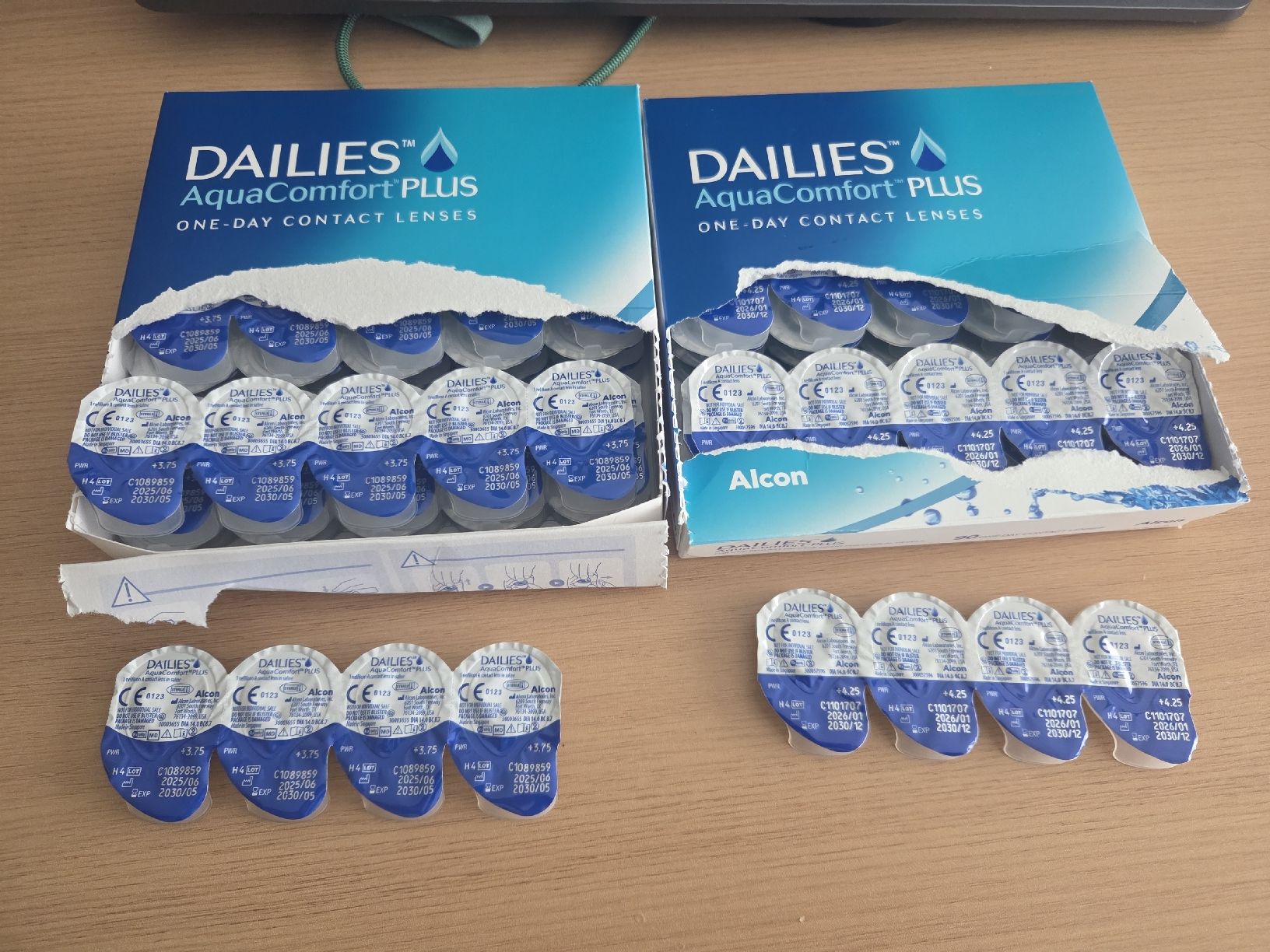 Acuvue Kontaktlinsen: Dailies AquaComfort PLUS +3.75 Tageslinsen - 89/90 Stück 😅 – Neu (gemäss Beschreibung) aus Zürich von Geek2000 1
