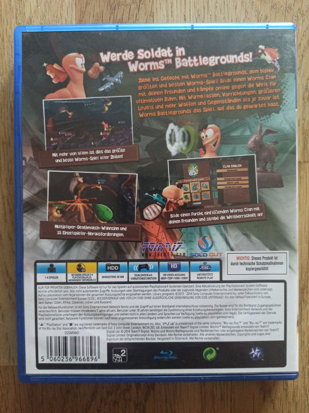 Giochi: Worms Battlegrounds PS4 / PS5 – Usato da Oberweningen venduto da mar_87mx 1