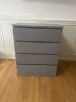 IKEA MALM Kommode 4 Schubladen grau 80x100 cm</h4>