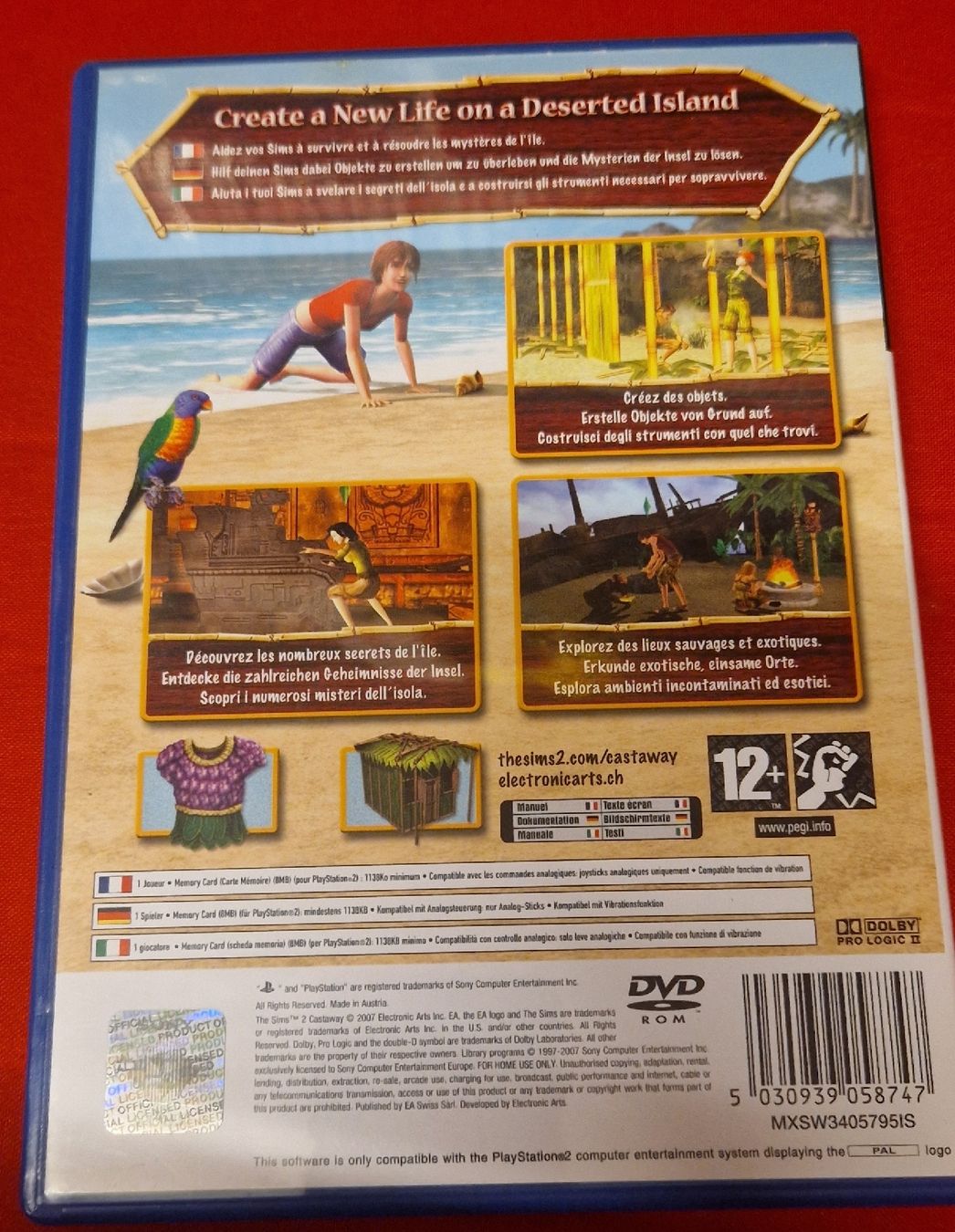 Sony Giochi: Les Sims 2 Castaway Ps2 – Usato da Villars-sur-Glâne venduto da MrLobTec 1