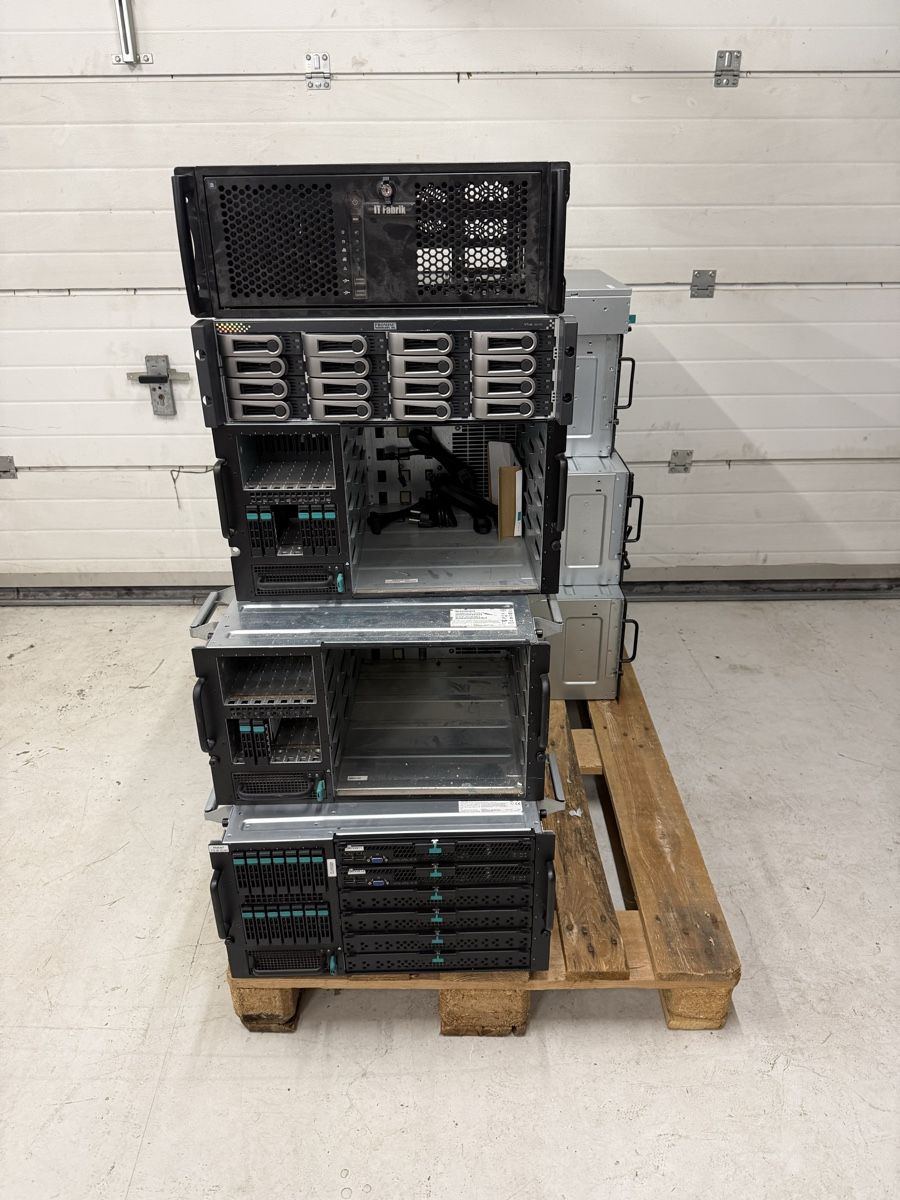 Server: Server Gehäuse Teile Festplatten RAM Konvolut – Usato da Amriswil venduto da nat_8mxt 4