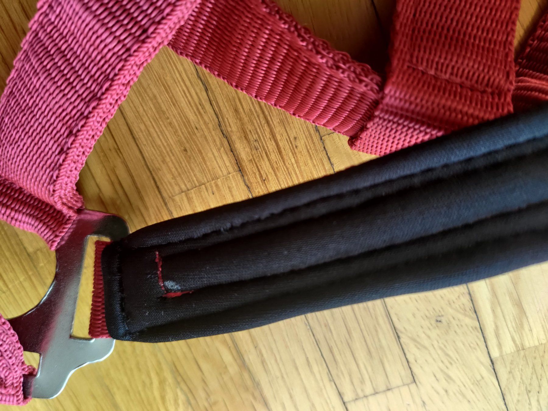Briglie & Cavezze: Halfter Basicline unterlegt Gr. WB/Full benäht rot – Nuovo (secondo la descrizione) da Winterthur venduto da lumikki91 3