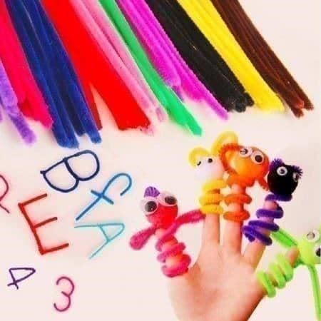 Kit bricolage: 100 BIEGEPLÜSCH - PFEIFENPUTZER - CHENILLEDRAHT – Nuovo e nell'imballaggio originale da Kriens venduto da swissgadget 6