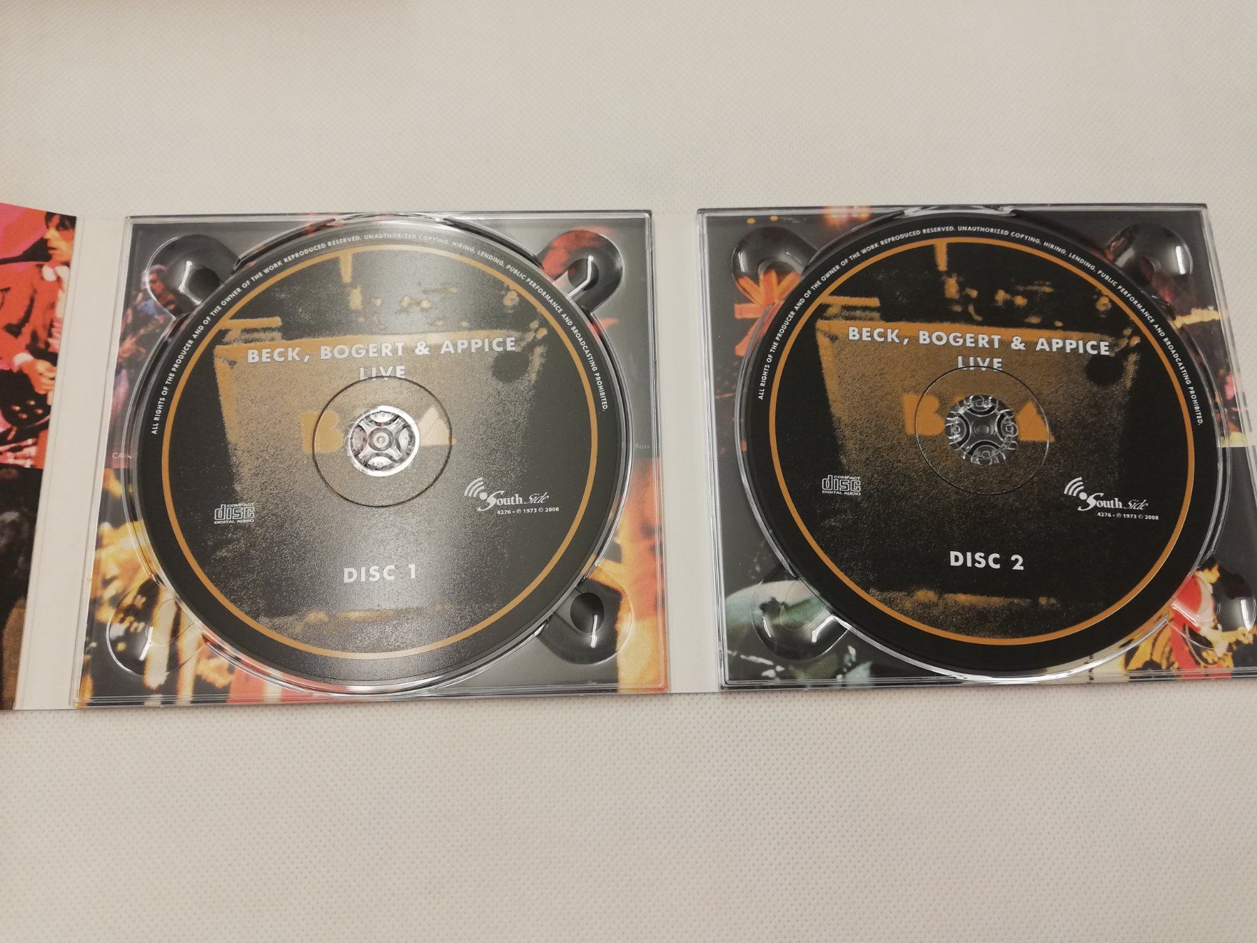 CD: BECK, BOGERT & APPICE - LIVE – Usato da Bern venduto da Vinylsound.ch 2