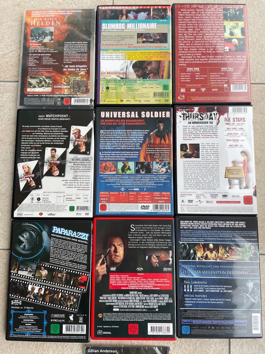 Alle DVDs: ACTION DVD Set - 9 Action Film DVDs – Gebraucht aus Gutenswil von Mla8000 2