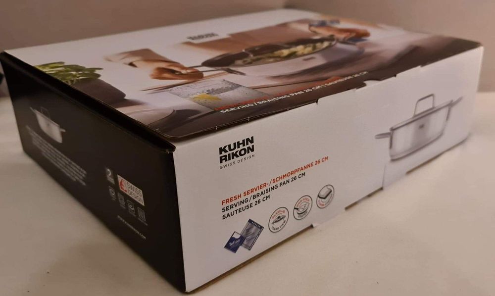 KUHN RIKON Servier-Schmorpfanne mit Deckel 26 cm | Kaufen auf Ricardo