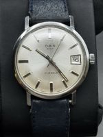 Herren Uhr Oris Star 36.5mm Automatik Datum Lederband gebrau