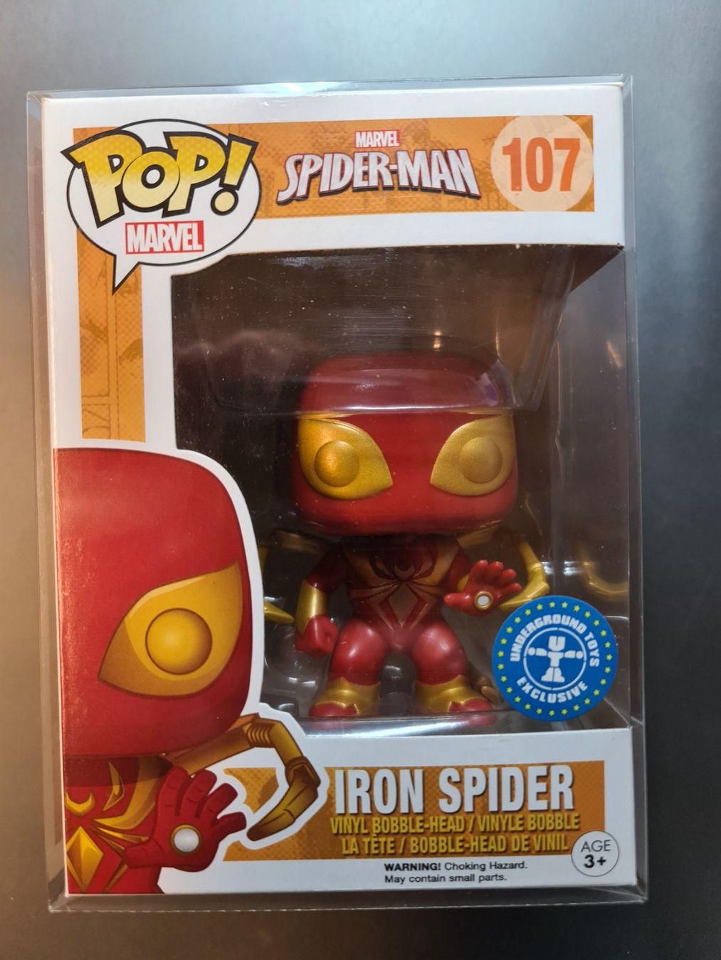 Funko Statuette: Funko Pop Spider-Man 107 Exclusive – Nuovo e nell'imballaggio originale da Elsau venduto da oli_2tdc