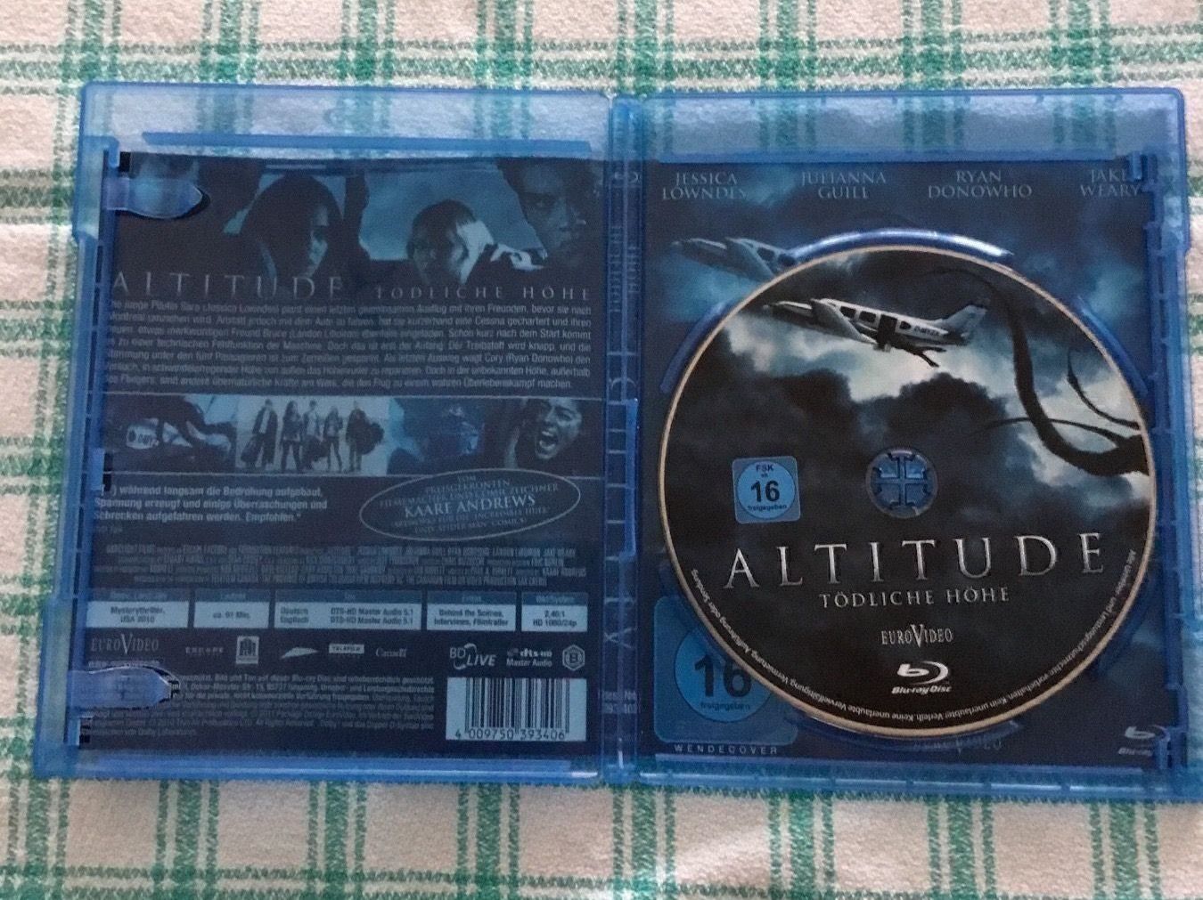 Alle DVDs: Altitude Tödliche  Höhe Blu Ray – Neu (gemäss Beschreibung) aus Blauen von sternchen66 2