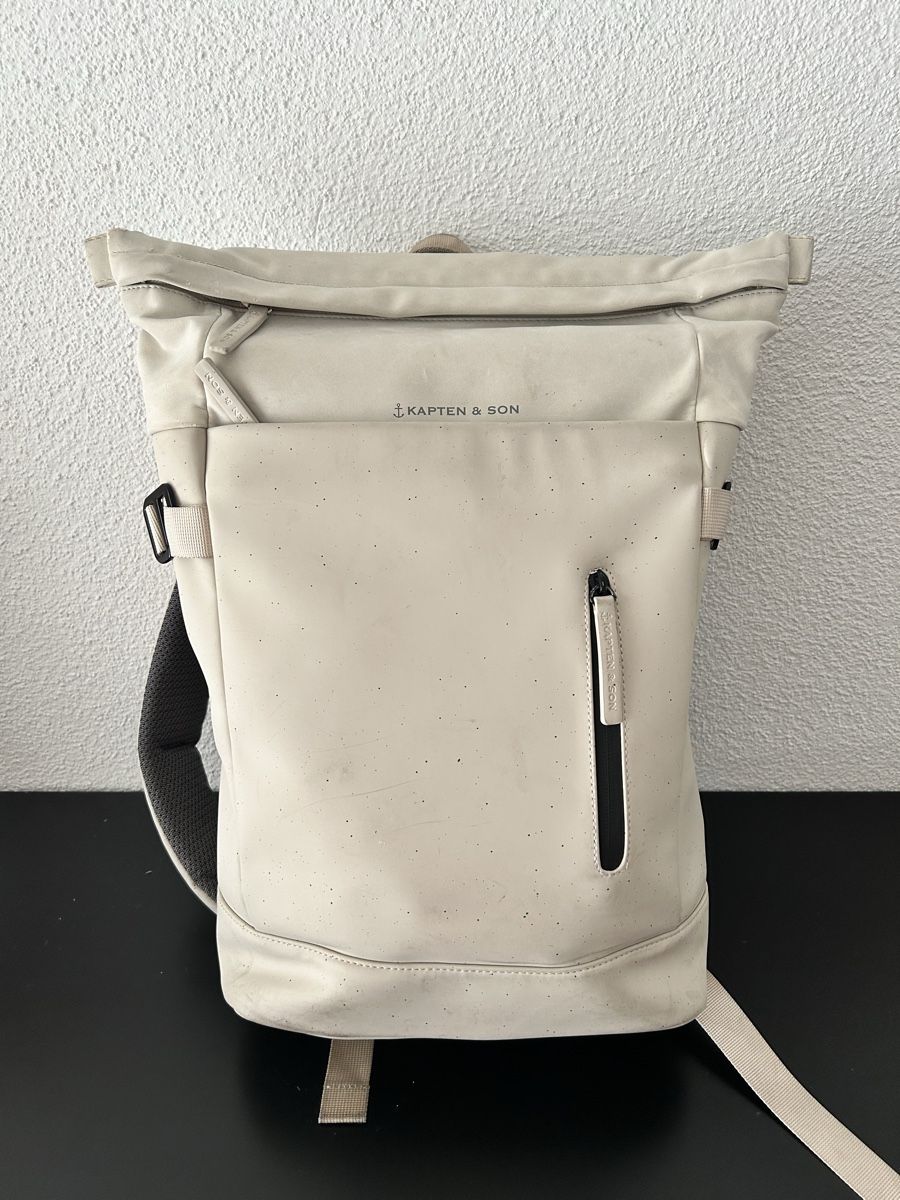 Kapten & Son Zaini: Kapten & Son Rucksack Helsinki beige – Usato da Feuerthalen venduto da cel_ine13