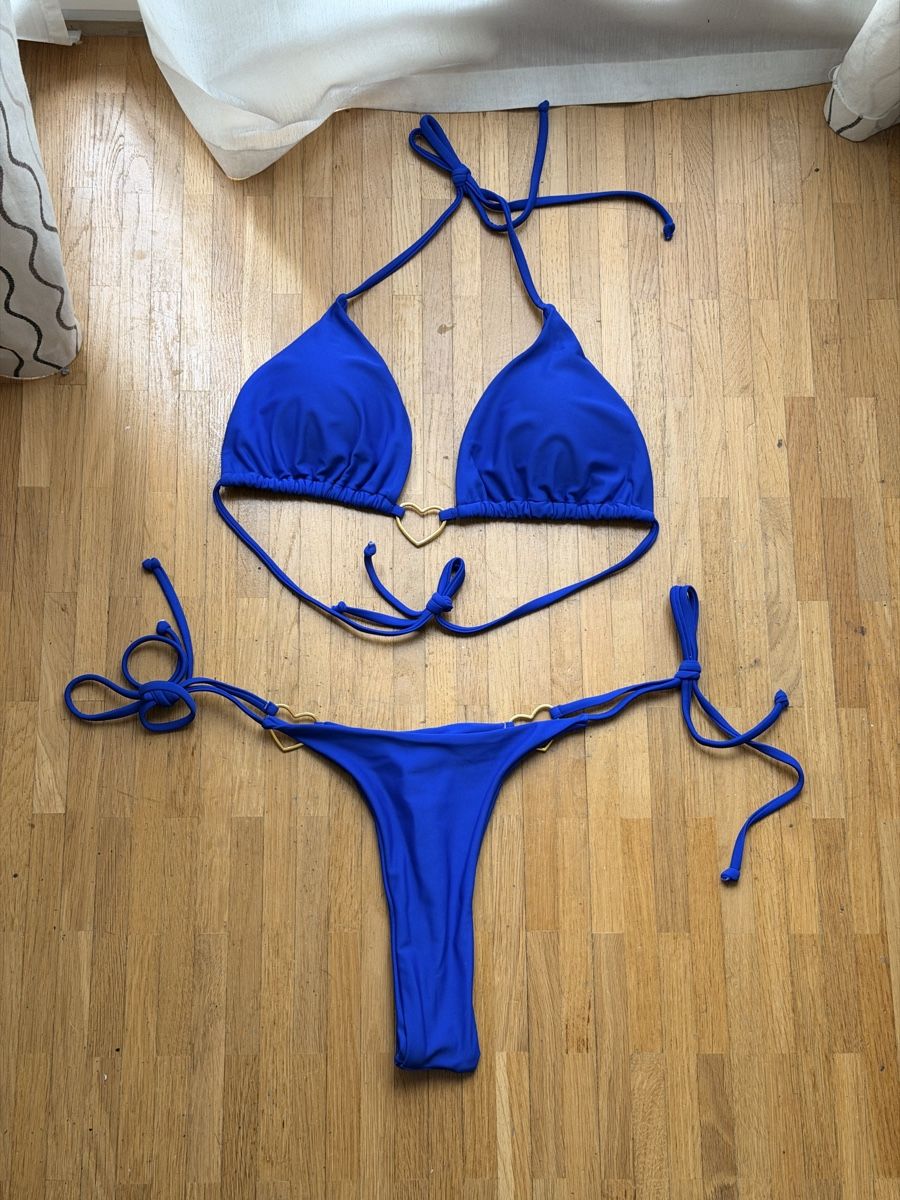 Costumi da bagno & Bikini: Maillot de bain bleu 2 pièces – Nuovo e nell'imballaggio originale da Le Lignon venduto da Ana2831