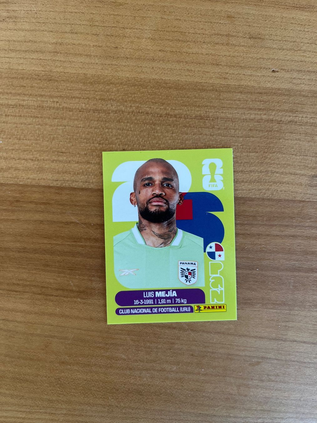 Panini Carte collezionabili: Panini 2026 - Luis Mejia – Nuovo (secondo la descrizione) da lüscherz venduto da simple_nic