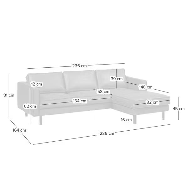 Divani: Ecksofa cognac FORT DODGE – Usato da Zürich venduto da mikai 3