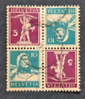 Schweiz-K23 Tellbub+Tell/Kehrdruck/Viererblock • (SBK 20.-)