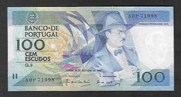 Portugal  100  Escudos  1986  Bankfrisch