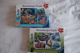 6 x 49 Teile Puzzle Ravensburger +5