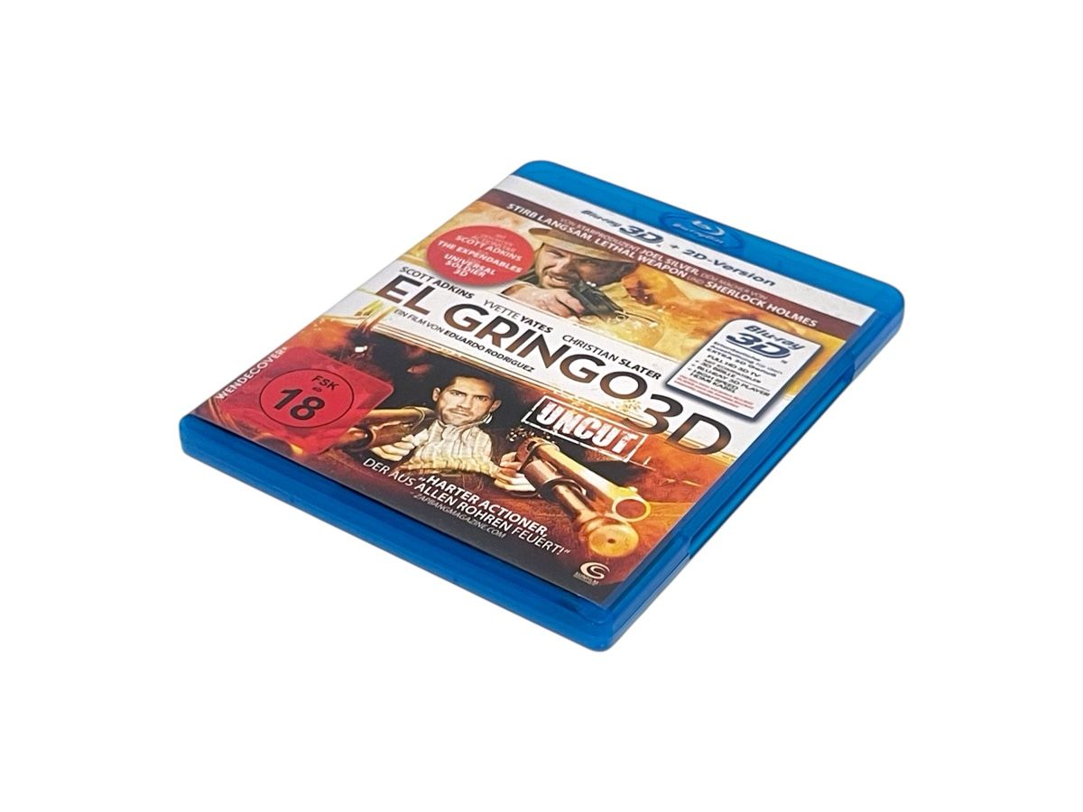 Tutti i DVDs: El Gringo 3D Uncut Version + Blu-ray – Usato da Luzern venduto da woti-shop 4