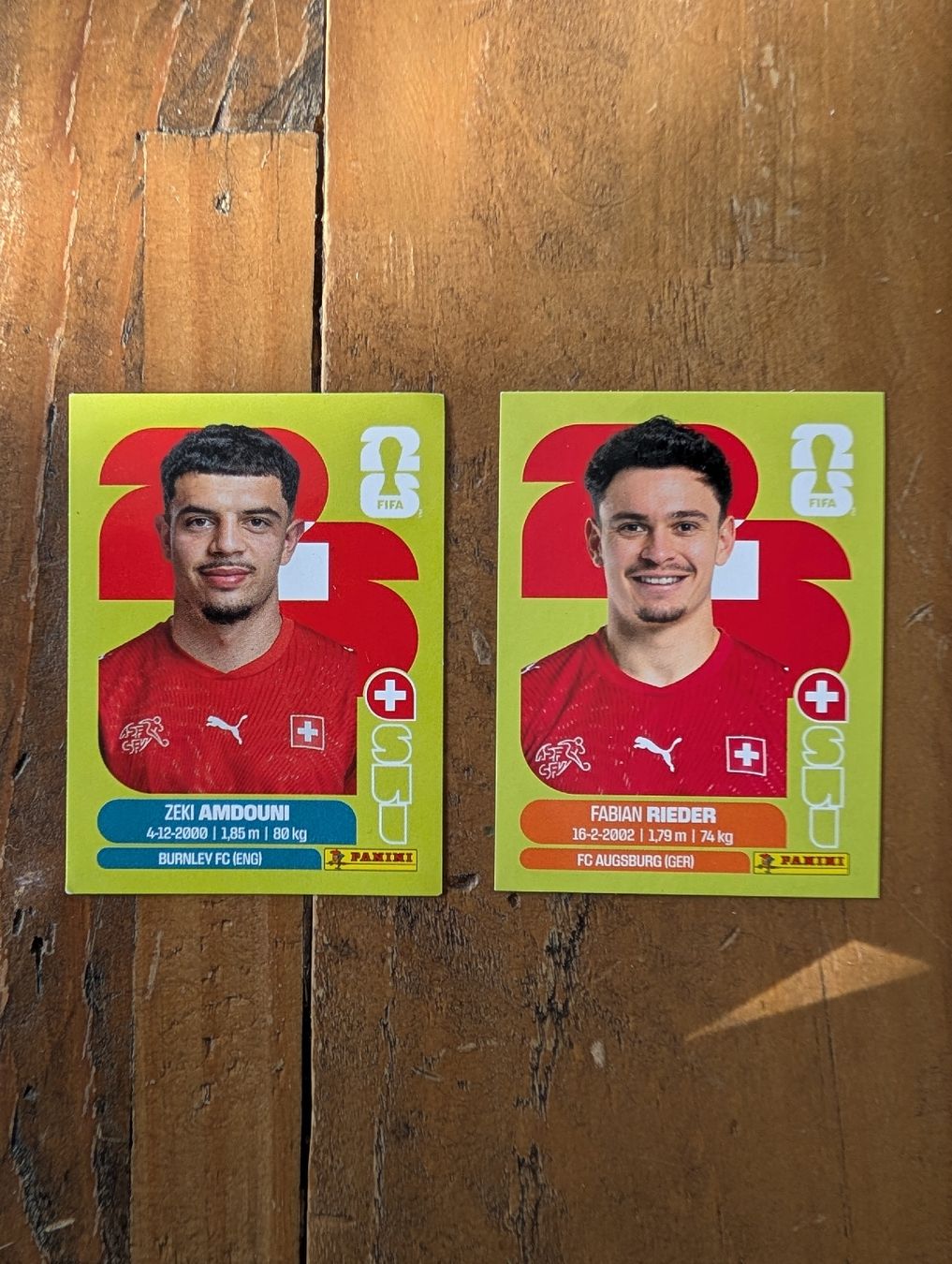 Panini Carte collezionabili: Panini Switzerland – Nuovo (secondo la descrizione) da Gebenstorf venduto da fa1zz