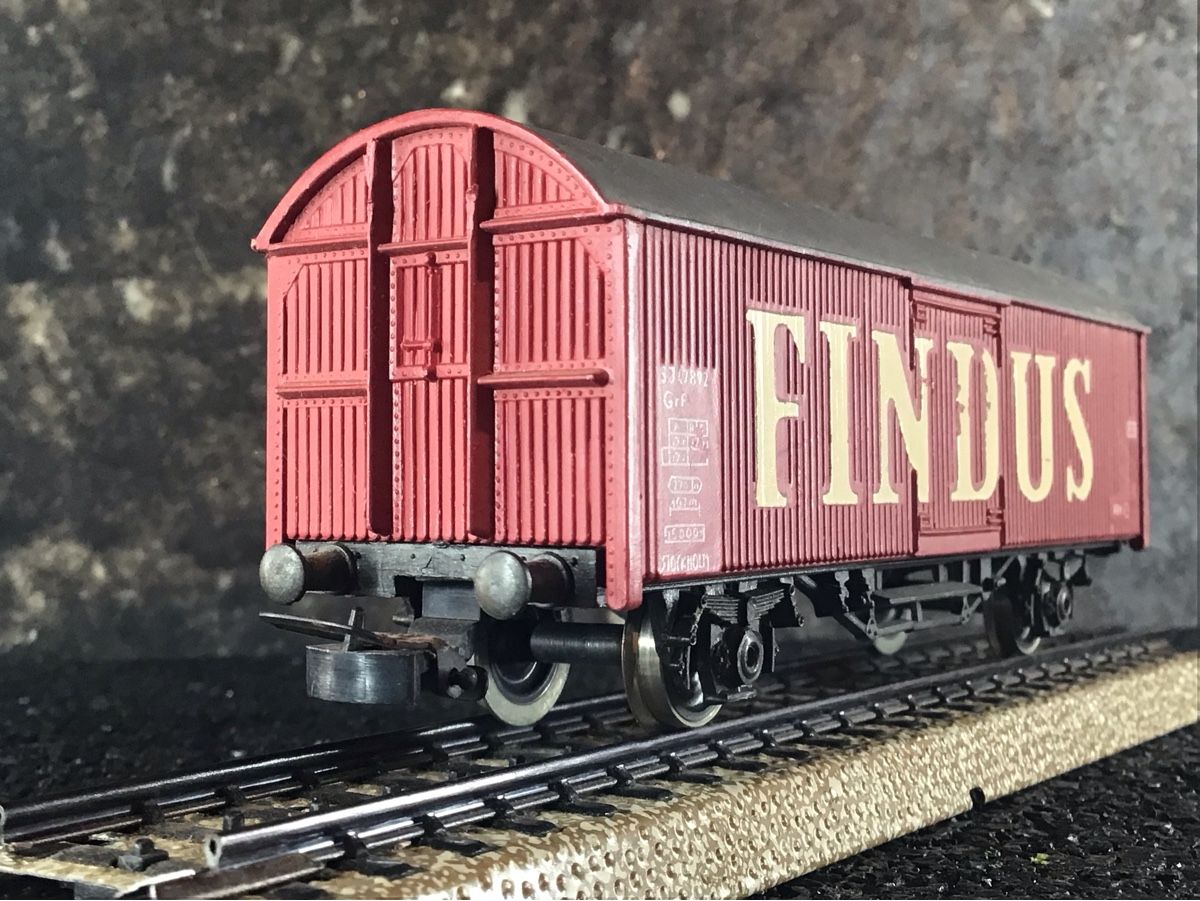 Märklin Kit di modellismo & Modellini statici: MODEL MÄRKLIN GUTERWAGEN – Usato da Männedorf venduto da Spezial-Modelle