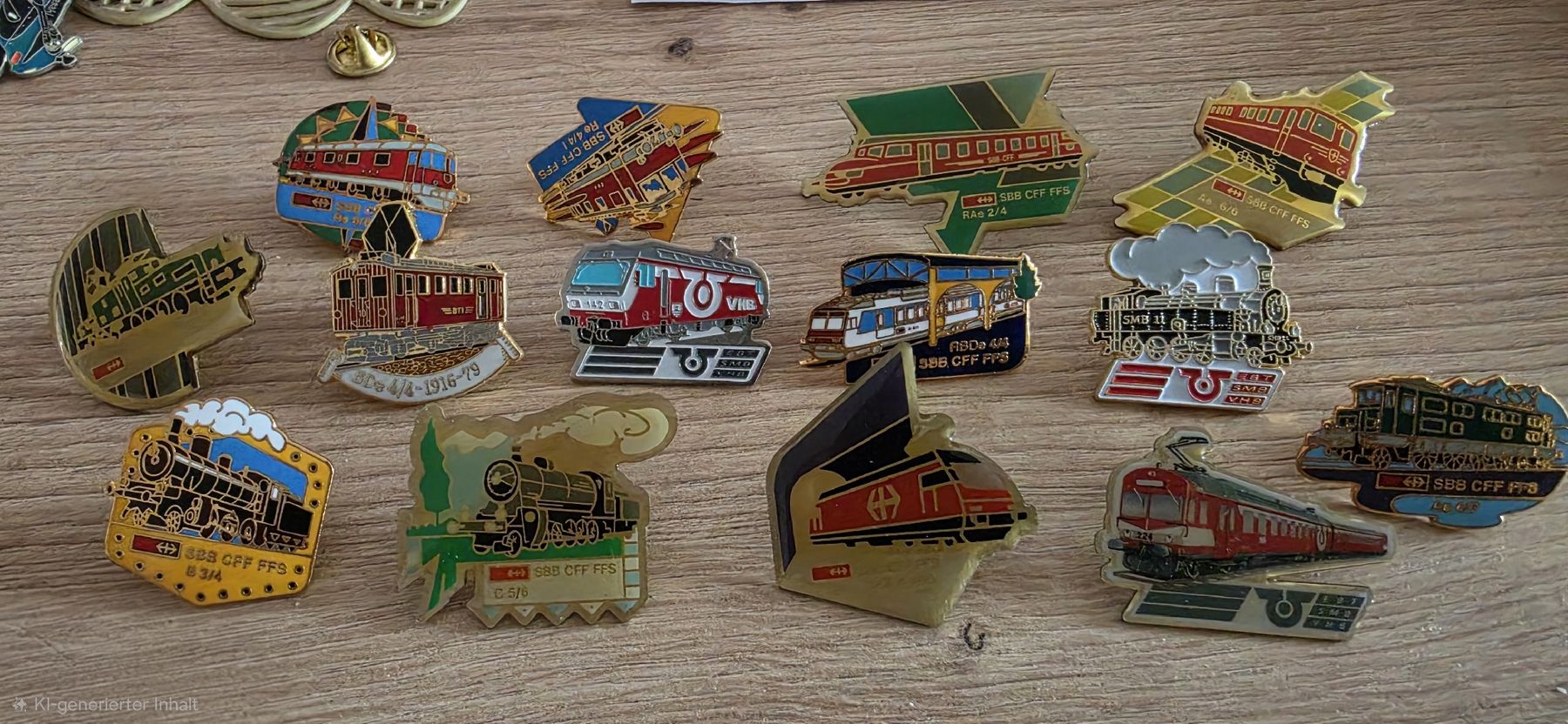 Spille & Fermagli: Serie SBB Pins – Usato da Burgdorf venduto da Photofan58
