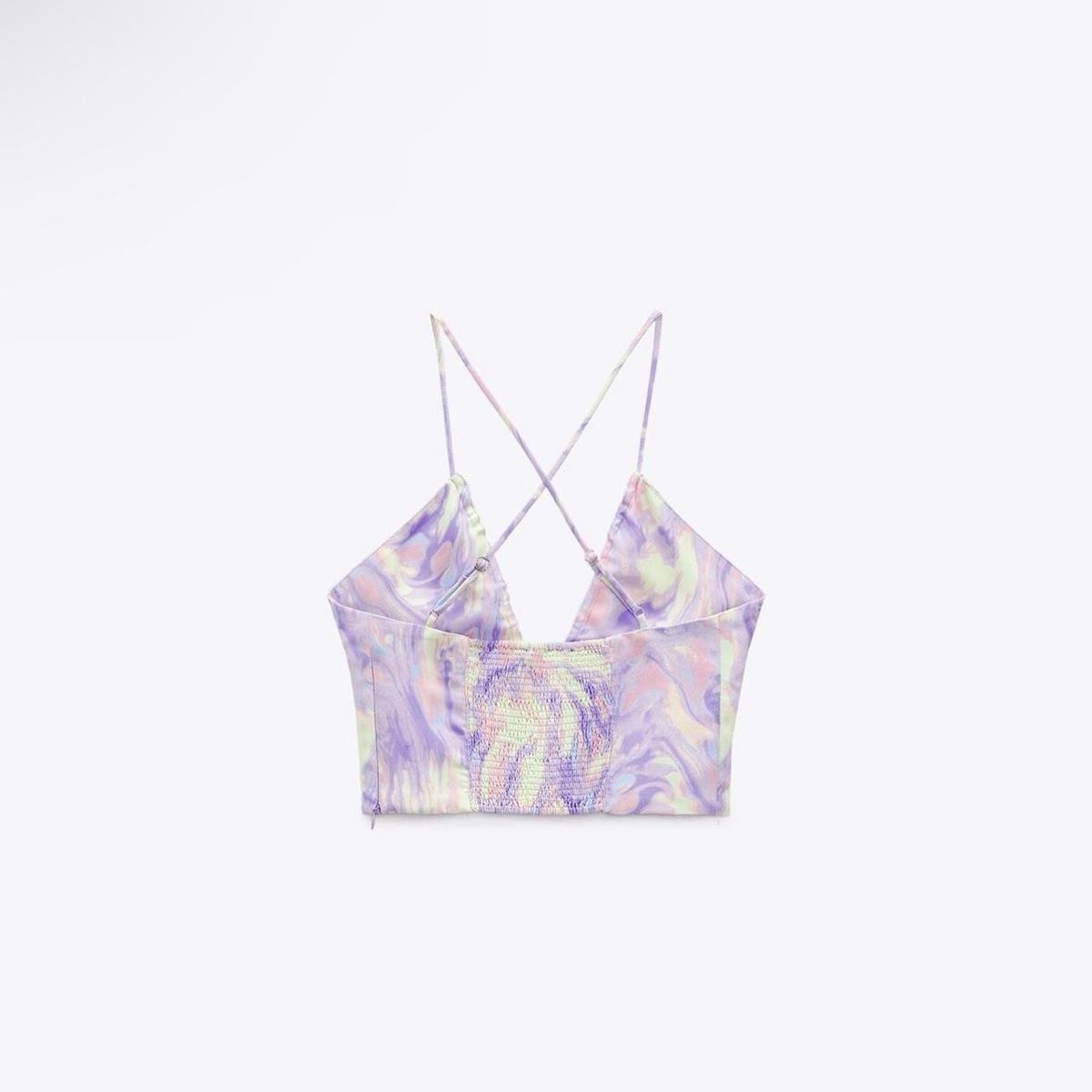 Zara Top: Zara Satin Top – Nuovo e nell'imballaggio originale da Basel venduto da 1moonstar 1