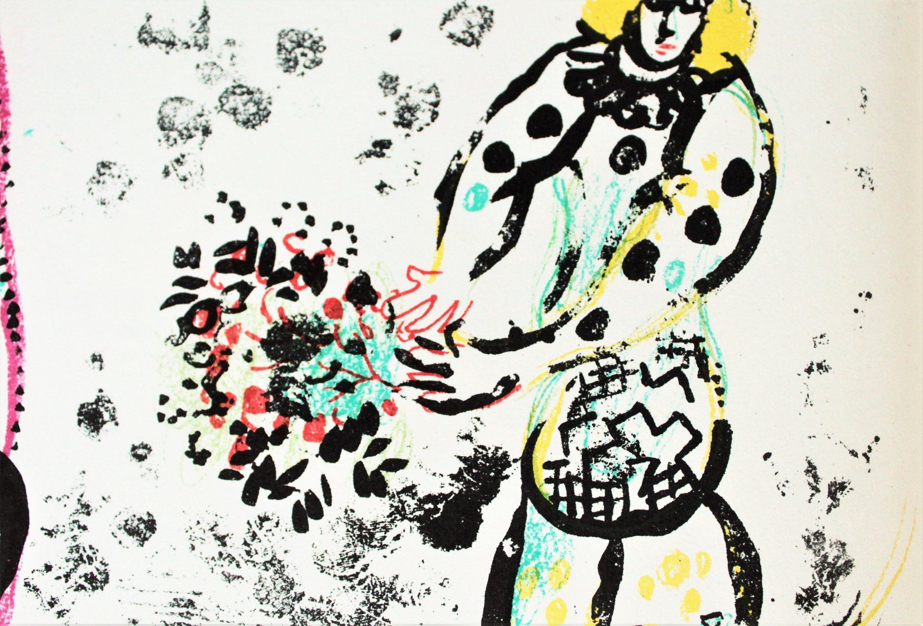 Grafica & Litografie: Marc Chagall - Spiel der Akrobaten - Lithographie 1963 – Usato da Ponte Tresa venduto da 11GalleriaAlterEgo11 5