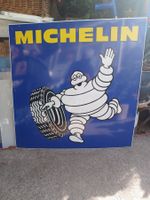 Panneau Michelin émaillé 80x80 cm